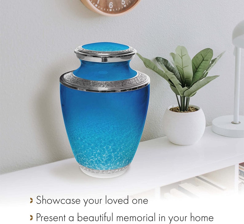 Ocean Tranquility Cremation Urn Urns for Human Ashes Cremate Etsy
