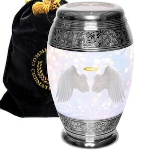 Angel Urns for Human Ashes Large XL Small Angel Cremation Urns for Adults Keepsakes Urn Urns for Humans & Burial Urns for Ashes Adult Urns