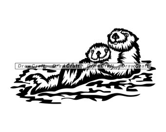 Download Sea Otter Svg Etsy
