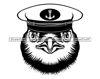 Download Files For Cricut Dxf Clipart Badger Svg Badger In Captain Hat Svg Nautical Svg Nautical Cut Files Captain Svg Navy Svg Eps Png Craft Supplies Tools Collage Sheets Vadel Com