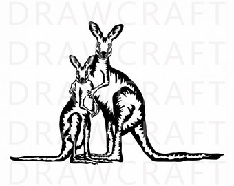 Download Baby Kangaroo Svg