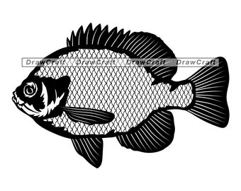 Download Bluegill Fishing Svg Etsy