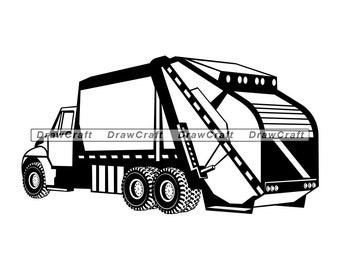 Free Free 229 Trash Truck Netflix Svg SVG PNG EPS DXF File