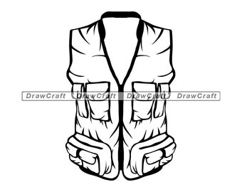 Free Free 174 Fishing Vest Svg SVG PNG EPS DXF File
