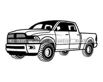 Pickup Truck Svg Etsy