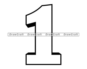 Download Number 1 Svg Etsy