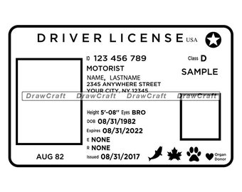 Download Template License Etsy