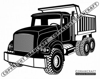 Free Dump Truck Svg File Free SVG PNG EPS DXF File