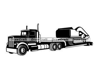 Free Free 290 Truck Pulling Trailer Svg SVG PNG EPS DXF File