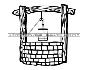 Download Water Well Svg File Water Well Eps File Water Well Clip Art Svg Water Well Download Water Well Printable Clipart Water Well Svg Design Clip Art Art Collectibles