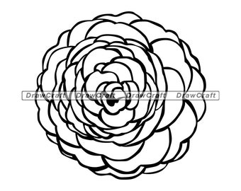 Free Free 140 Camellia Chanel Flower Logo Svg SVG PNG EPS DXF File