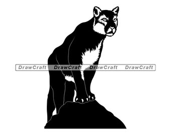 Free Mountain Lion Svg SVG PNG EPS DXF File