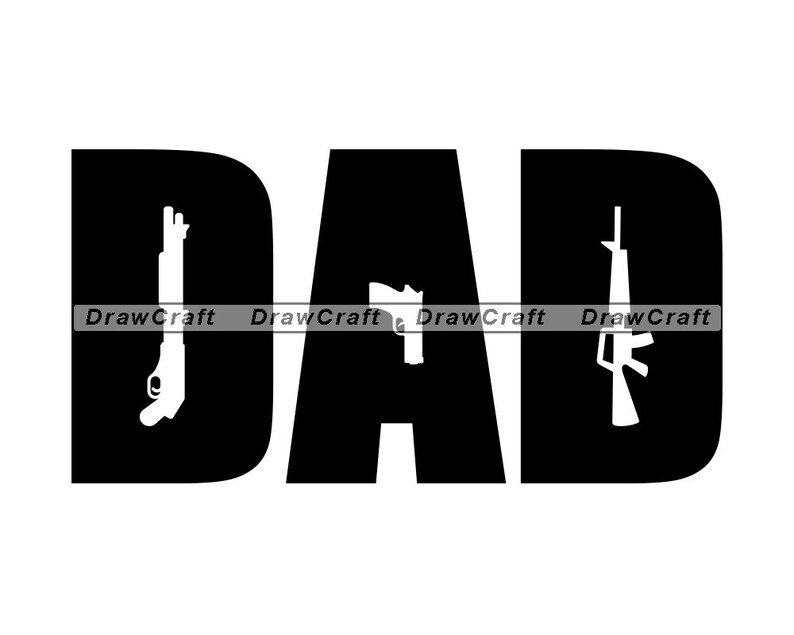 Gun Owner Dad SVG Dad Svg Father Svg Father's Day Svg | Etsy