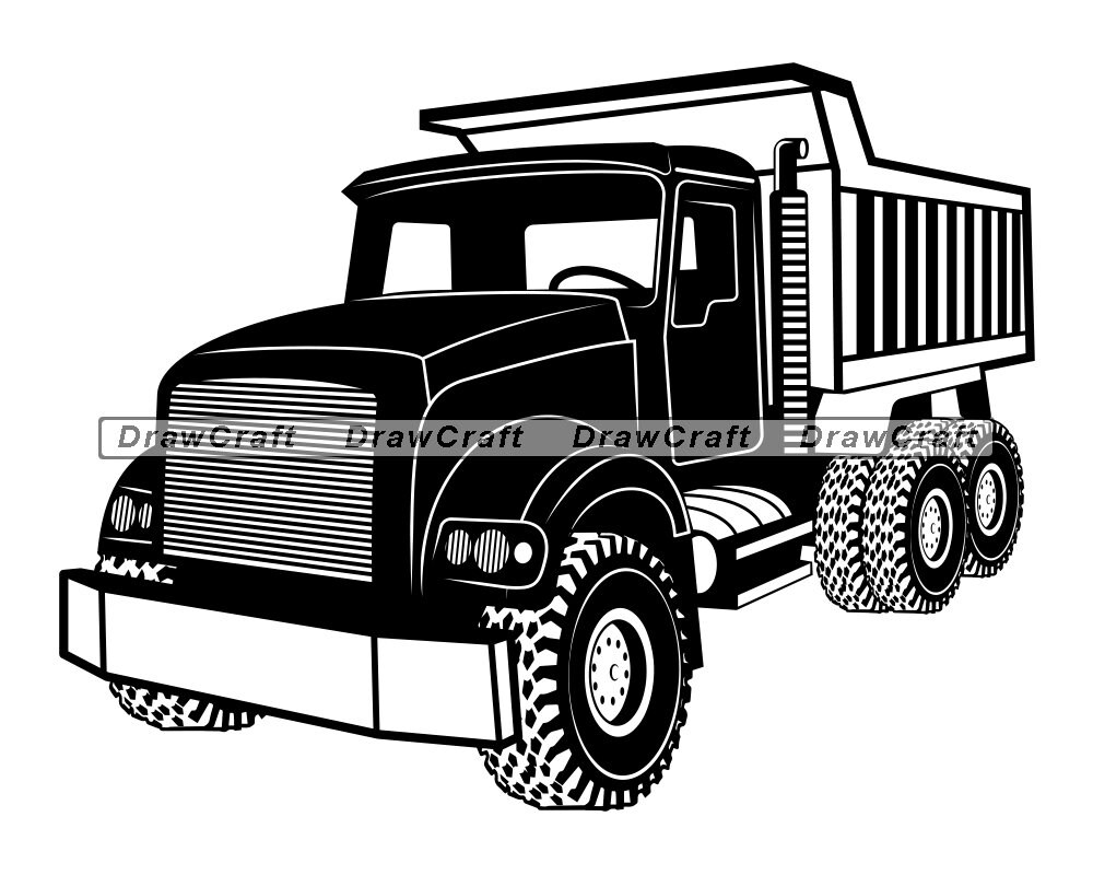 Free Free 64 Dump Truck Silhouette Svg SVG PNG EPS DXF File