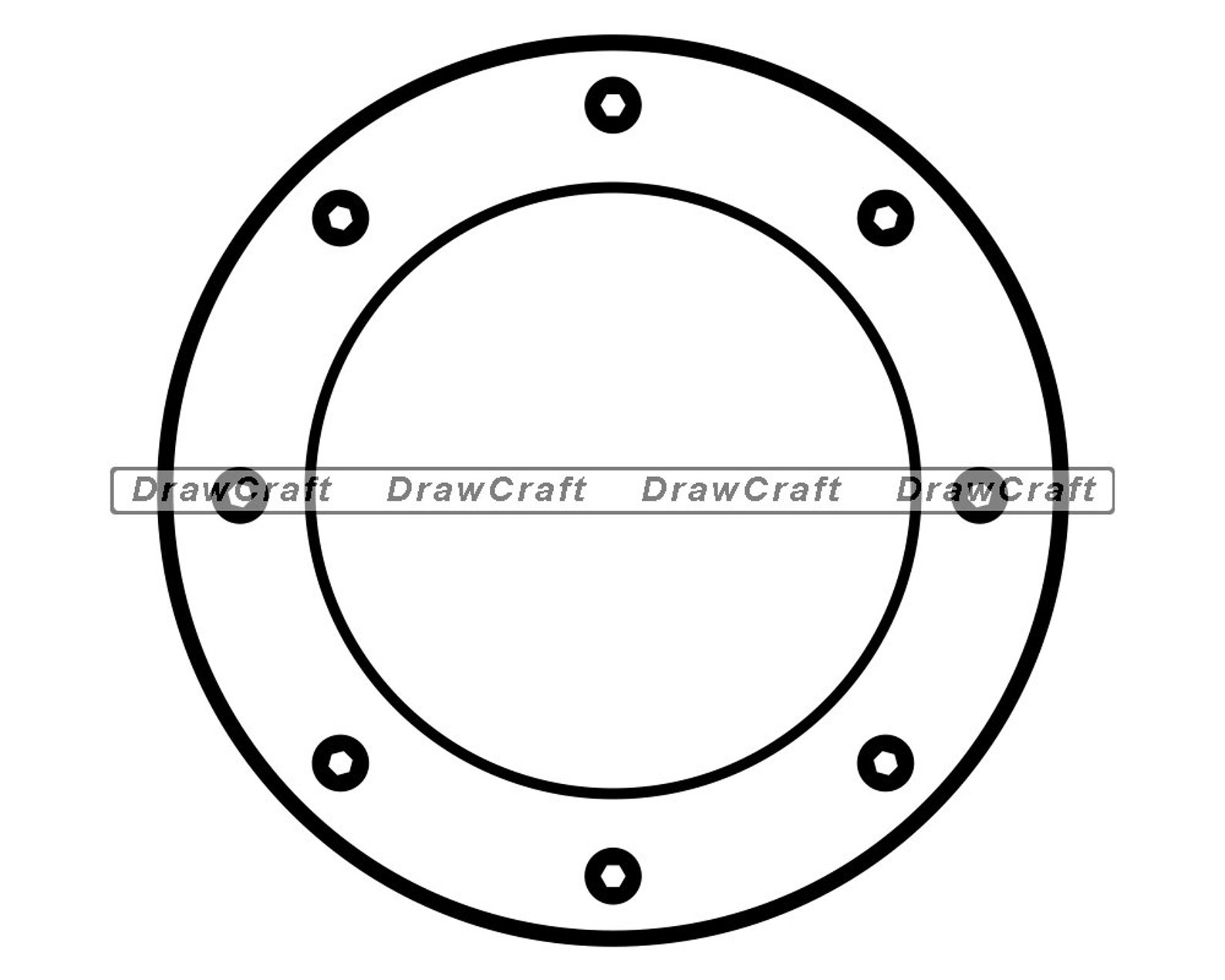 Porthole Outline 2 Svg Porthole Svg Submarine Svg Sea Etsy