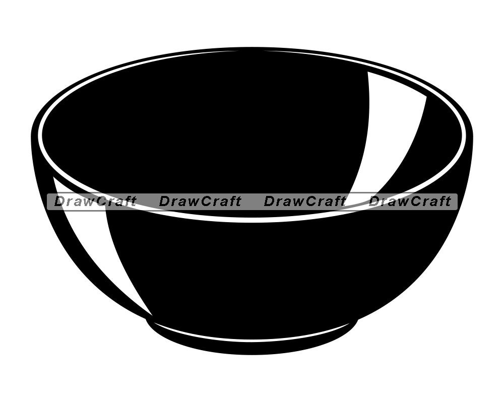 Bowl SVG Kitchen Svg Soup Bowl Svg Empty Bowl Svg Bowl Cut Etsy