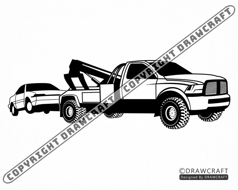 Free Free 126 Tow Truck Svg File SVG PNG EPS DXF File