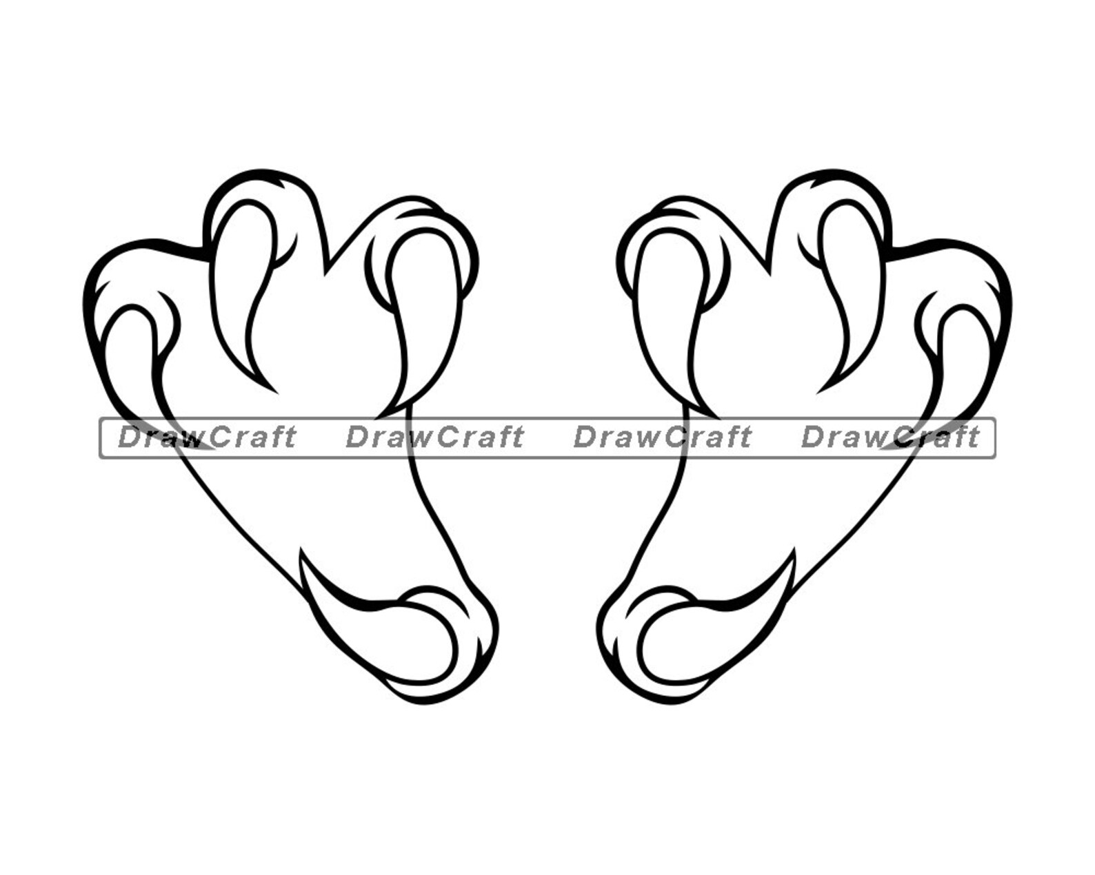 Raptor Claws Svg Raptor Svg Claws Svg Sharp Nails Svg | Etsy Israel