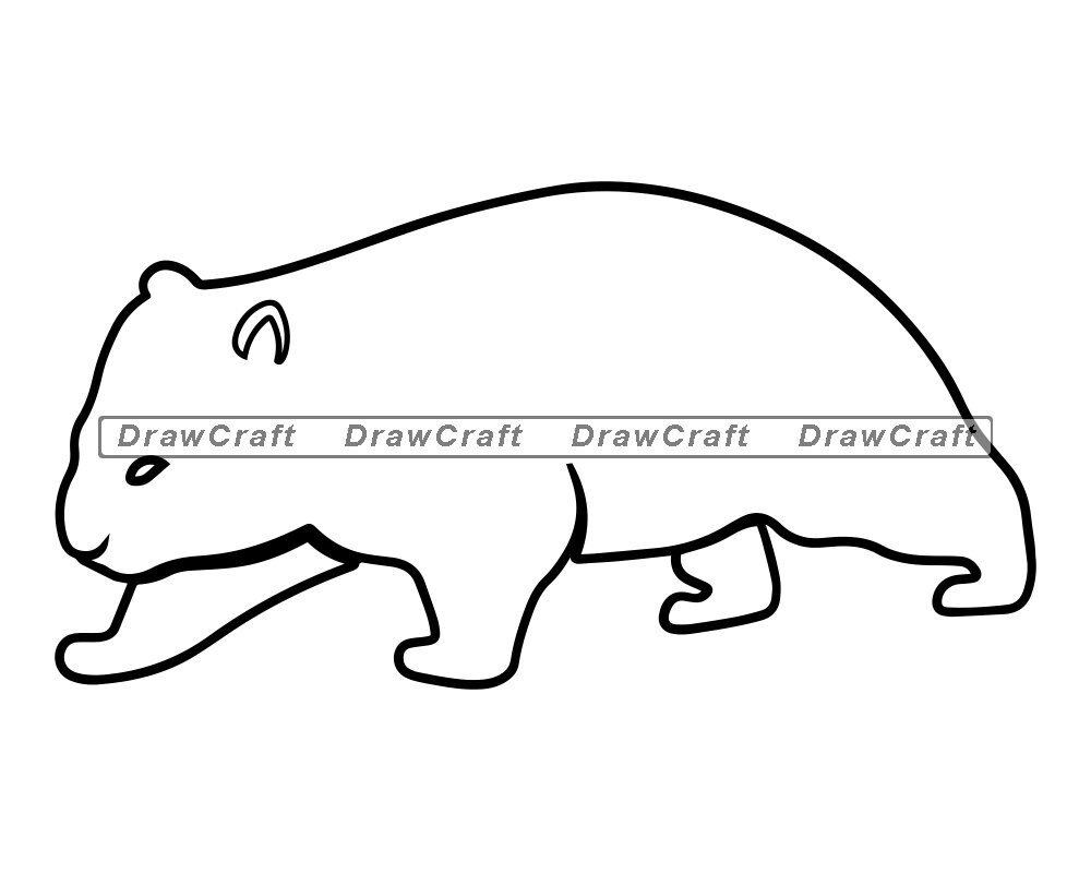 Wombat Svg