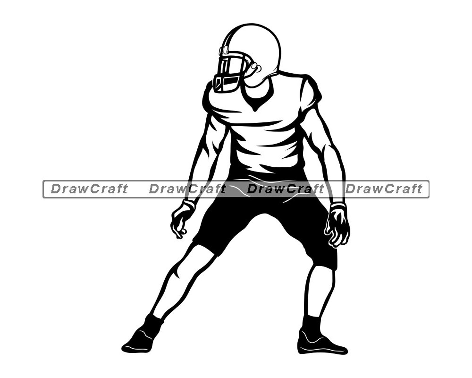 Football Player Safety SVG Football Svg Football Cut Files Etsy