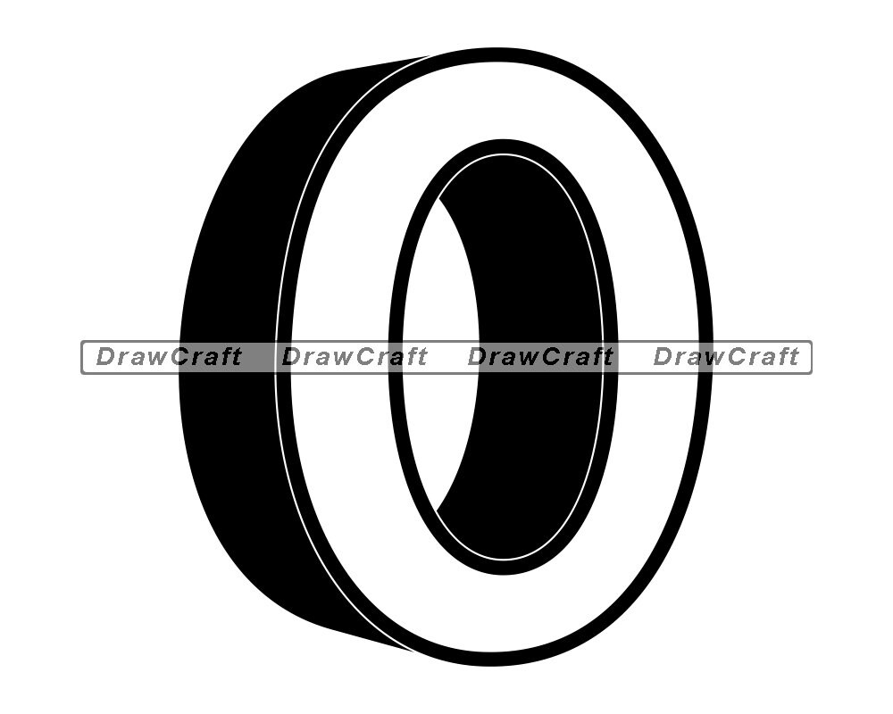 Download Number Zero 3d Svg Number 0 Svg Age Svg Birthday Svg Etsy
