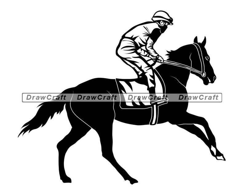 Jockey Svg Horse Racing Svg Jockey Cut Files Jockey Files Etsy