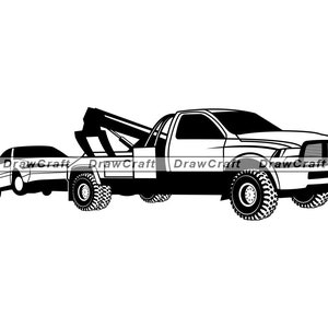 Free Free 79 Flat Bed Tow Truck Svg SVG PNG EPS DXF File