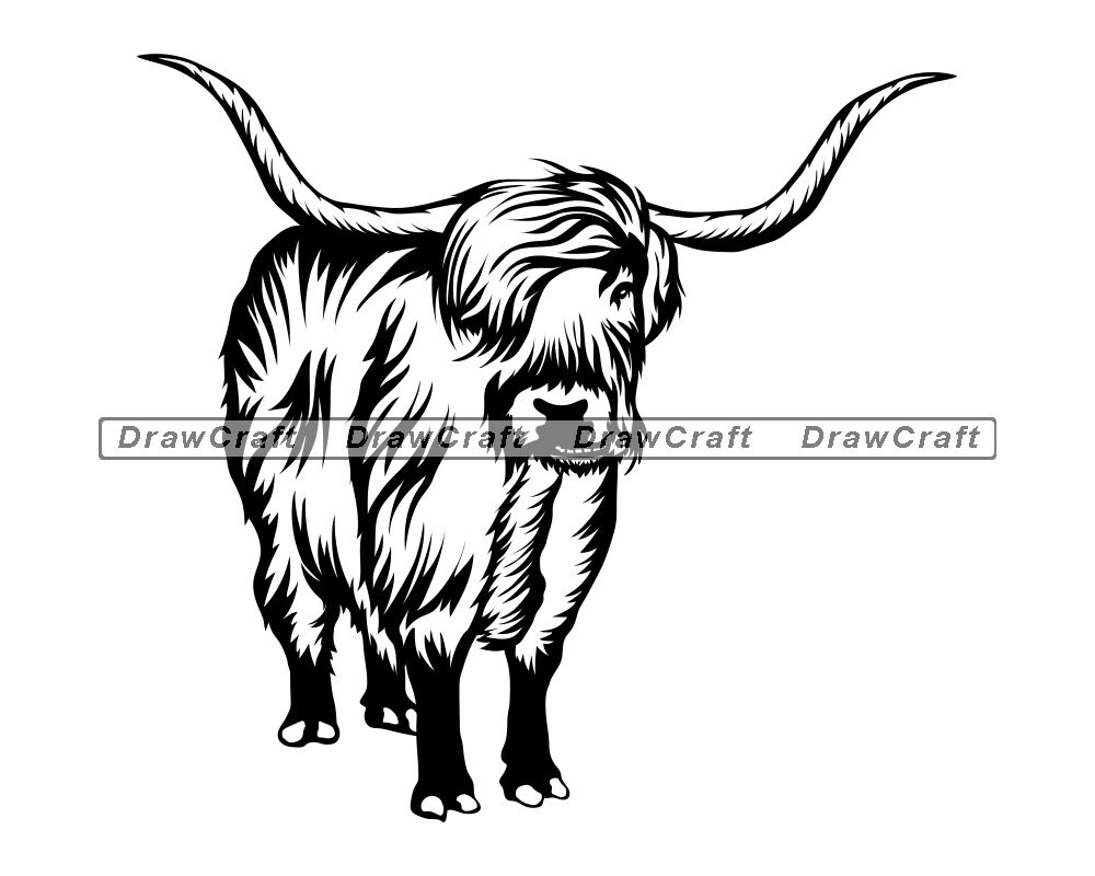 Yak SVG Cattle Svg Yak Cut Files Yak Files for Cricut Yak | Etsy