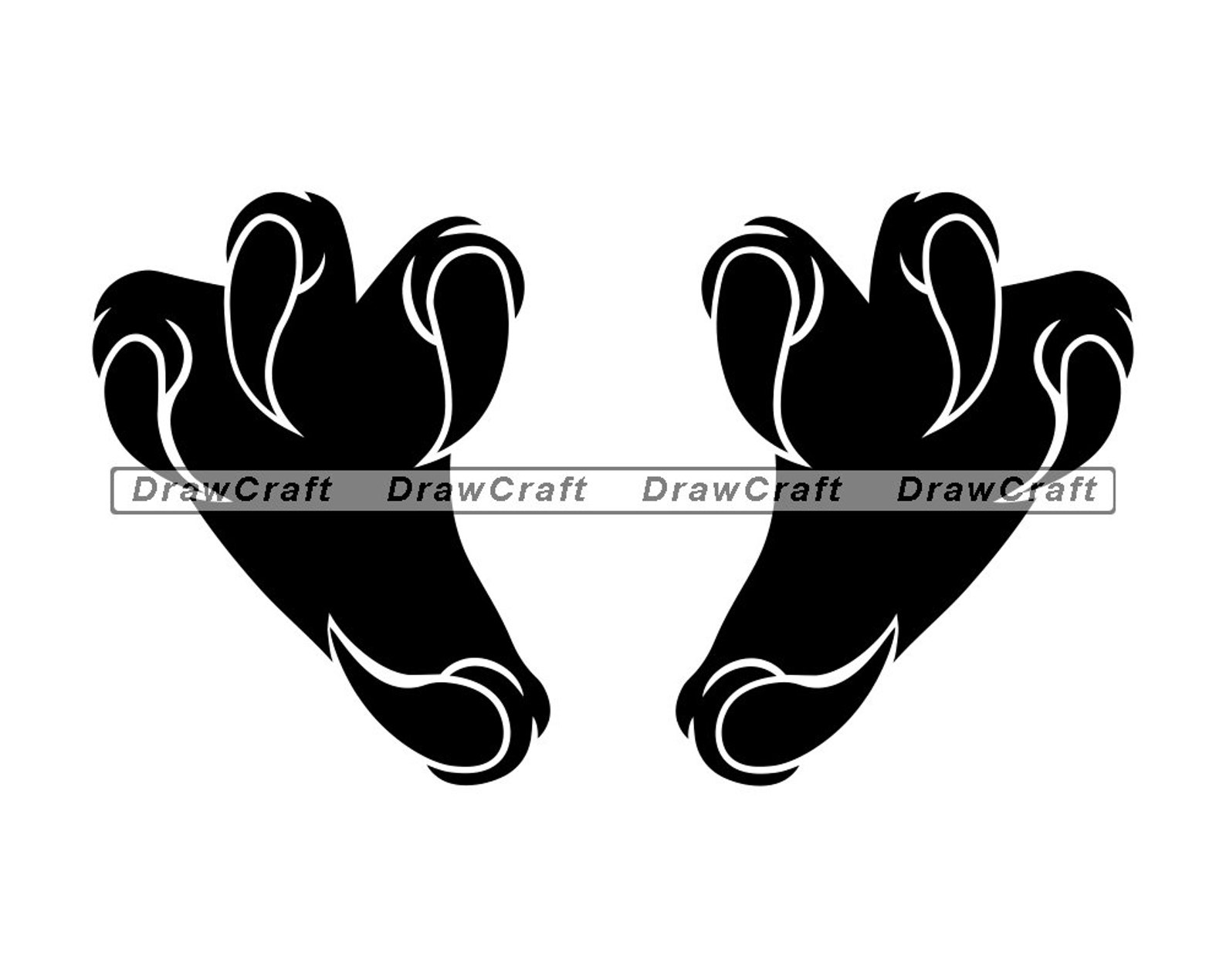 Raptor Claws 2 Svg Raptor Svg Claws Svg Sharp Nails Svg | Etsy