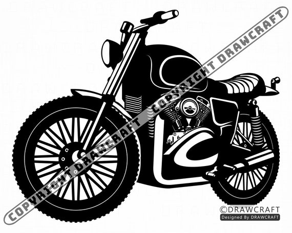Download Vintage Motorcycle 3 Svg Retro Motorcycle Svg Motorcycle Etsy PSD Mockup Templates
