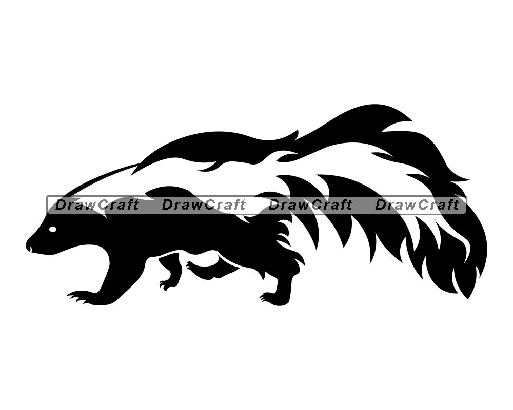 Walking Skunk Svg Skunk Svg Animals Svg Forest Creatures | Etsy