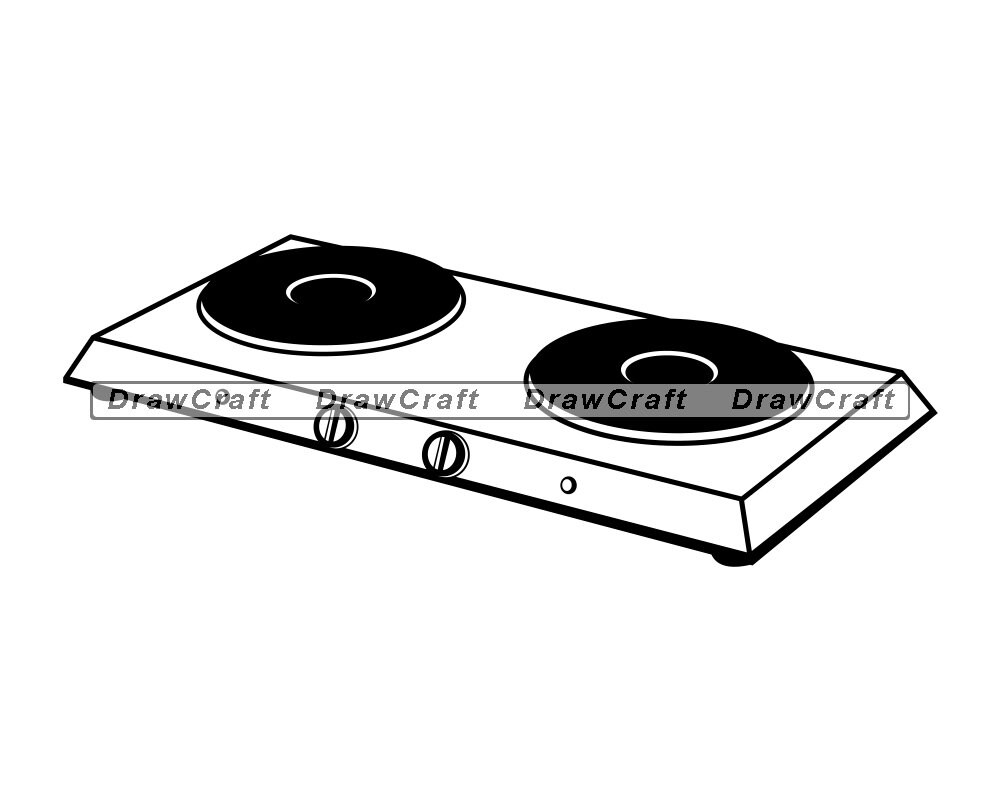 Hot Plate Svg Cooking Svg Food Svg Kitchen Svg Hot Plate Etsy