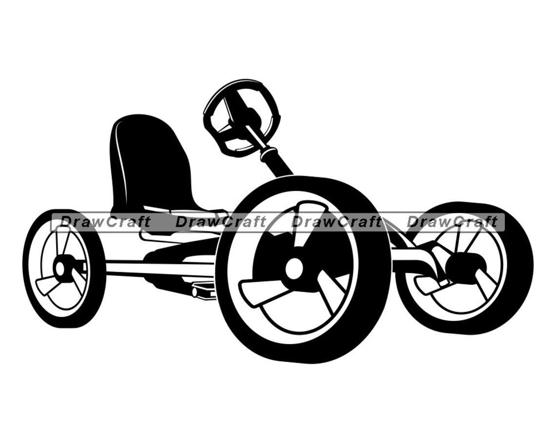 Buddy Kart Svg Pedal Go Kart Svg Karting Svg Buddy Kart Cut Etsy India