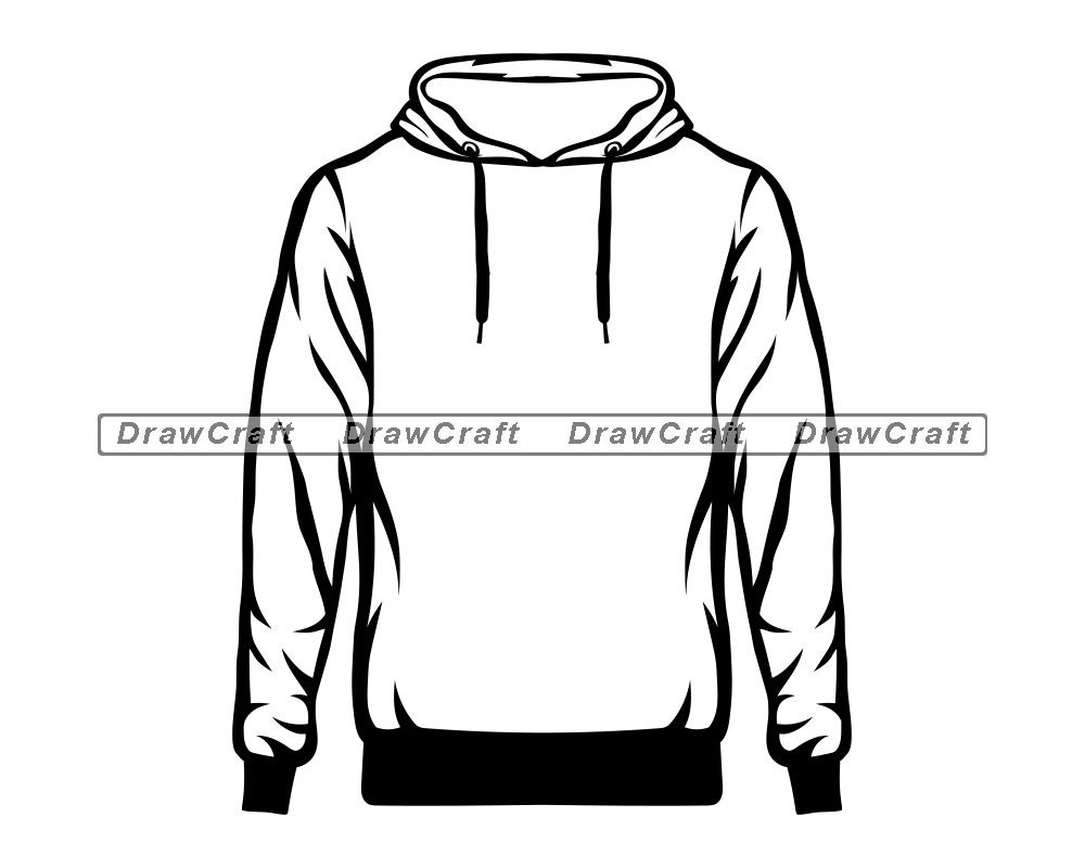 Hoodie Front Svg Hoodie Svg Hoodie Cut Files Hoodie Files | Etsy