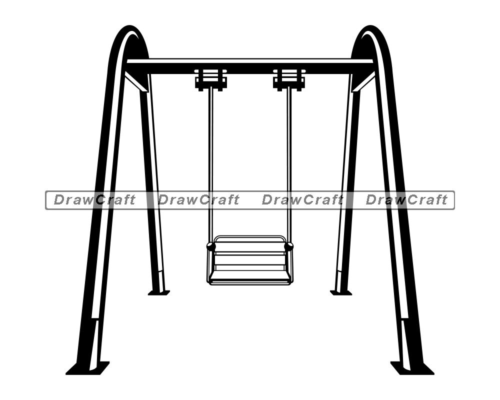 Swing Svg Playground Svg Kid Swings Svg Childhood Svg Etsy