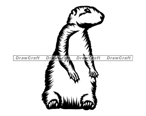 Download Prairie Dog Svg Animals Svg Prairie Dog Cut Files Prairie Etsy