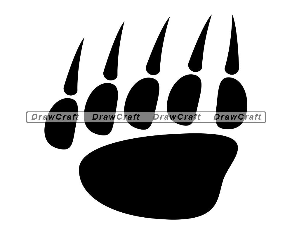 Free Free Grizzly Paw Svg 505 SVG PNG EPS DXF File