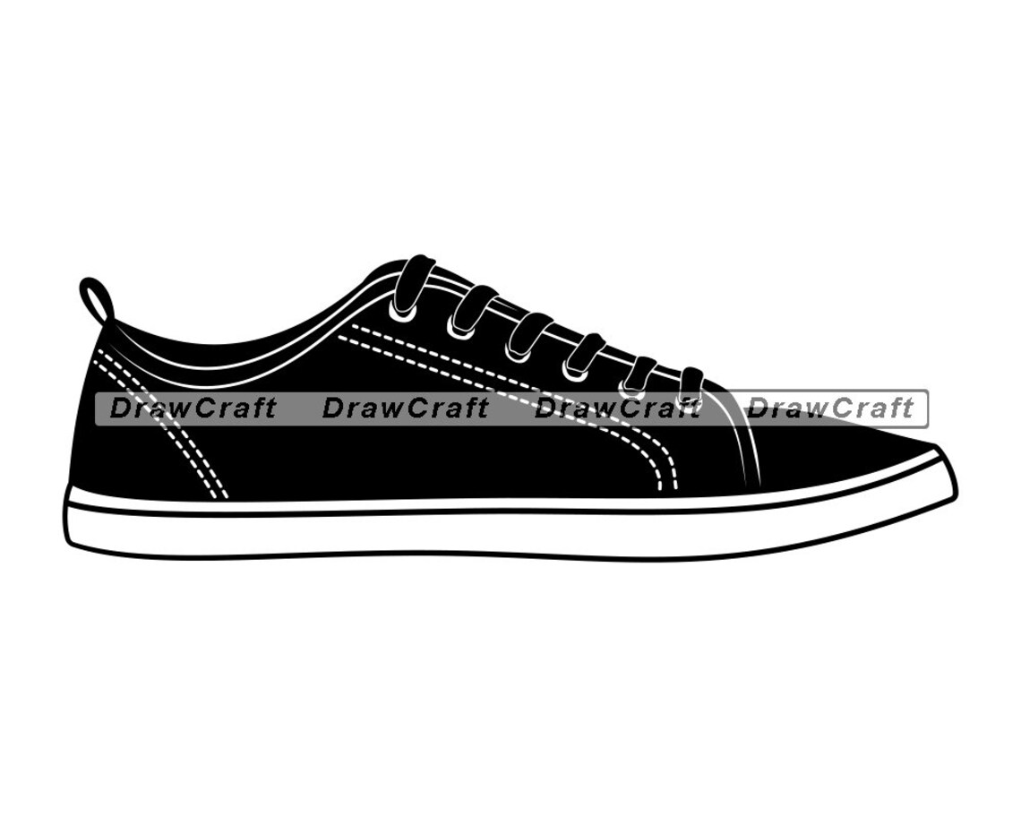 Shoe 3 Svg Shoe Svg Sneaker Svg Casual Shoes Svg Retro Etsy