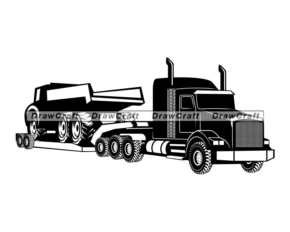 Free Free 93 Truck Trailer Svg SVG PNG EPS DXF File