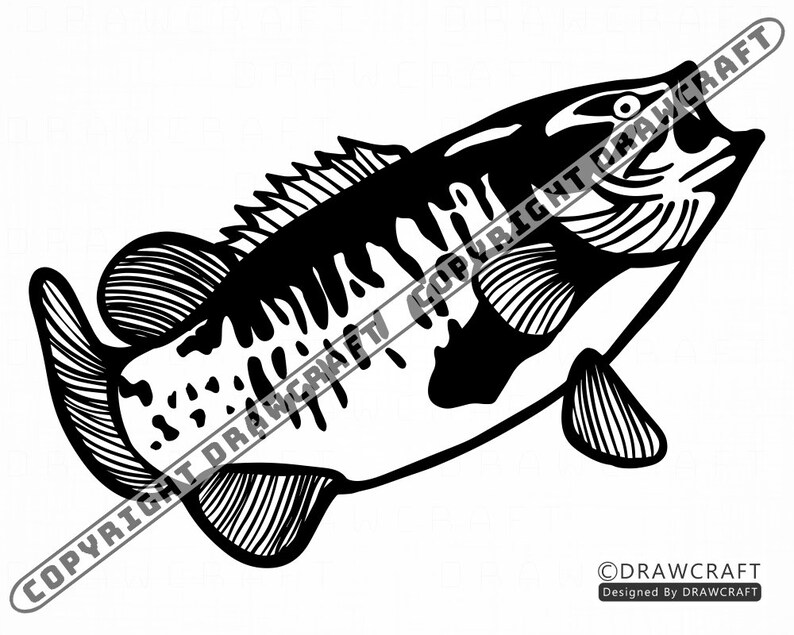 Download Bass Fishing Svg Fishing Svg Fish Svg Fishing Cut Files | Etsy