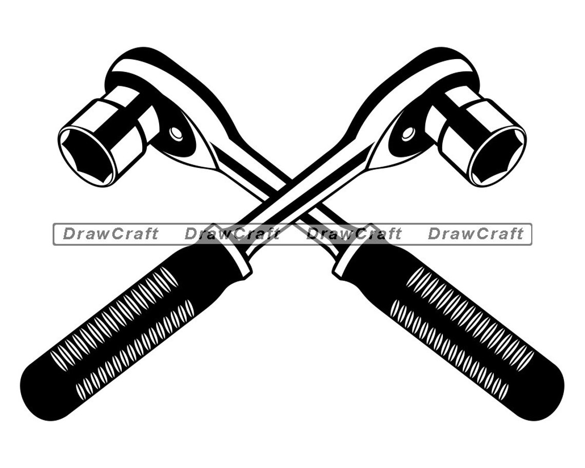 Ratchet Spanner Logo Svg Ratchet Spanner Svg Mechanic Svg | Etsy