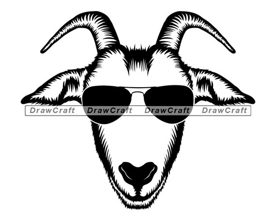 Download Goat In Sunglasses Svg Goat Svg Cool Goat Svg Goat Cut Etsy