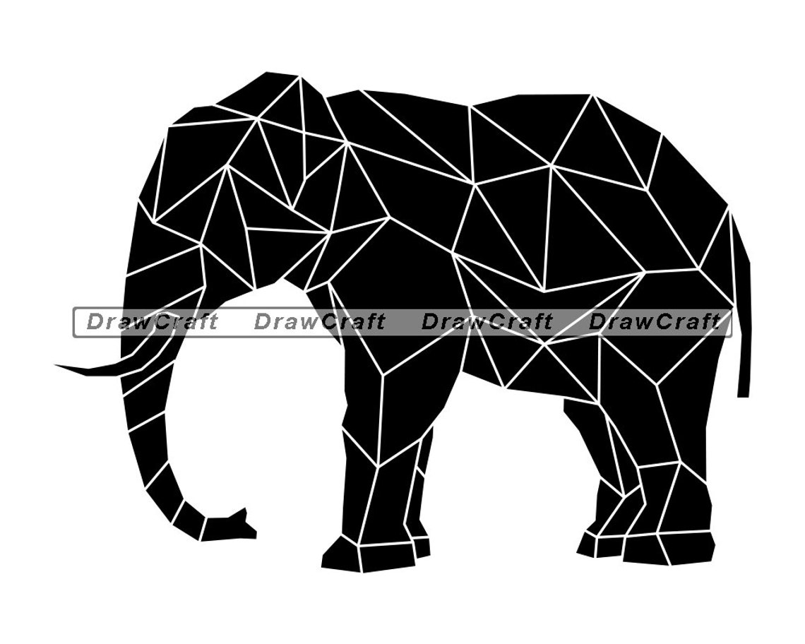 Free Free 109 Geometric Elephant Svg SVG PNG EPS DXF File