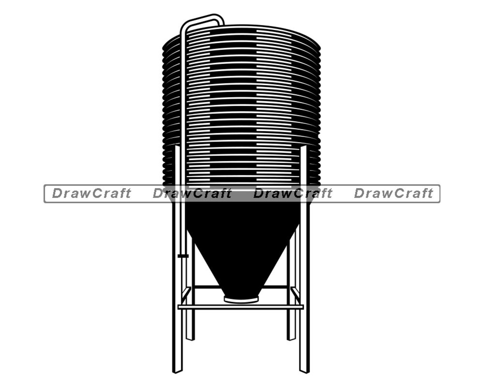 Bulk Feed Silo Svg Farm Svg Farming Svg Bulk Feed Silo Cut Etsy Australia