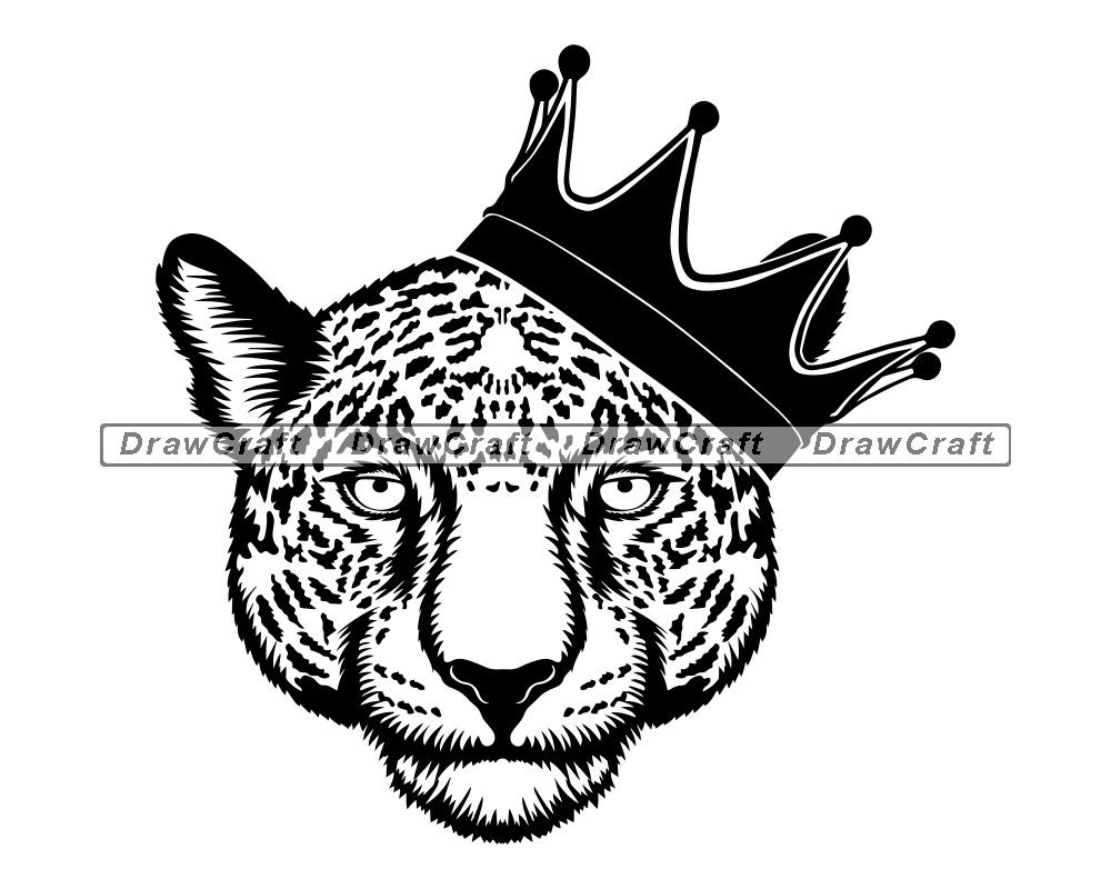 Download Jaguar In Crown 3 Svg King Jaguar Svg Jaguar Svg Jaguar Etsy