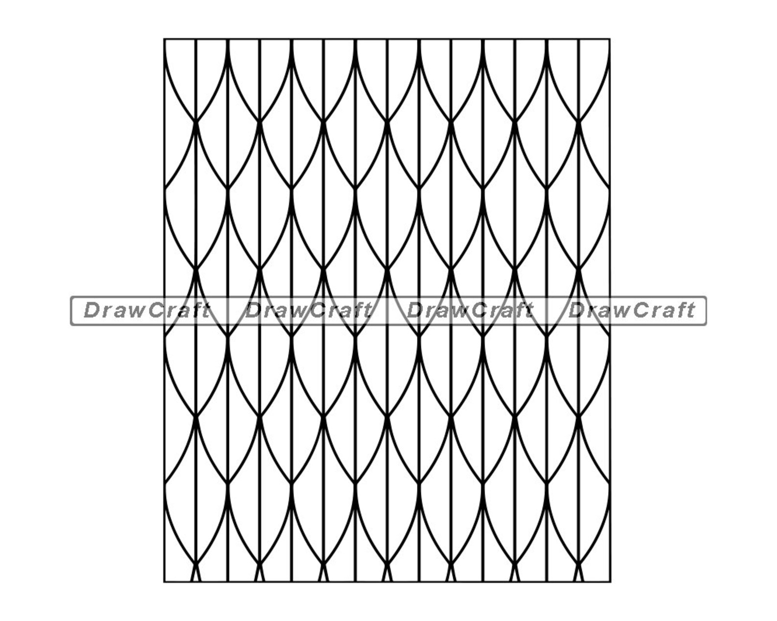 Dragon Scales Outline 2 Svg Dragon Svg Scales Svg Dragon Etsy