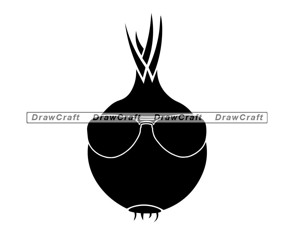 Onion In Sunglasses SVG Onion Svg Cool Onion Svg Vegetable Etsy