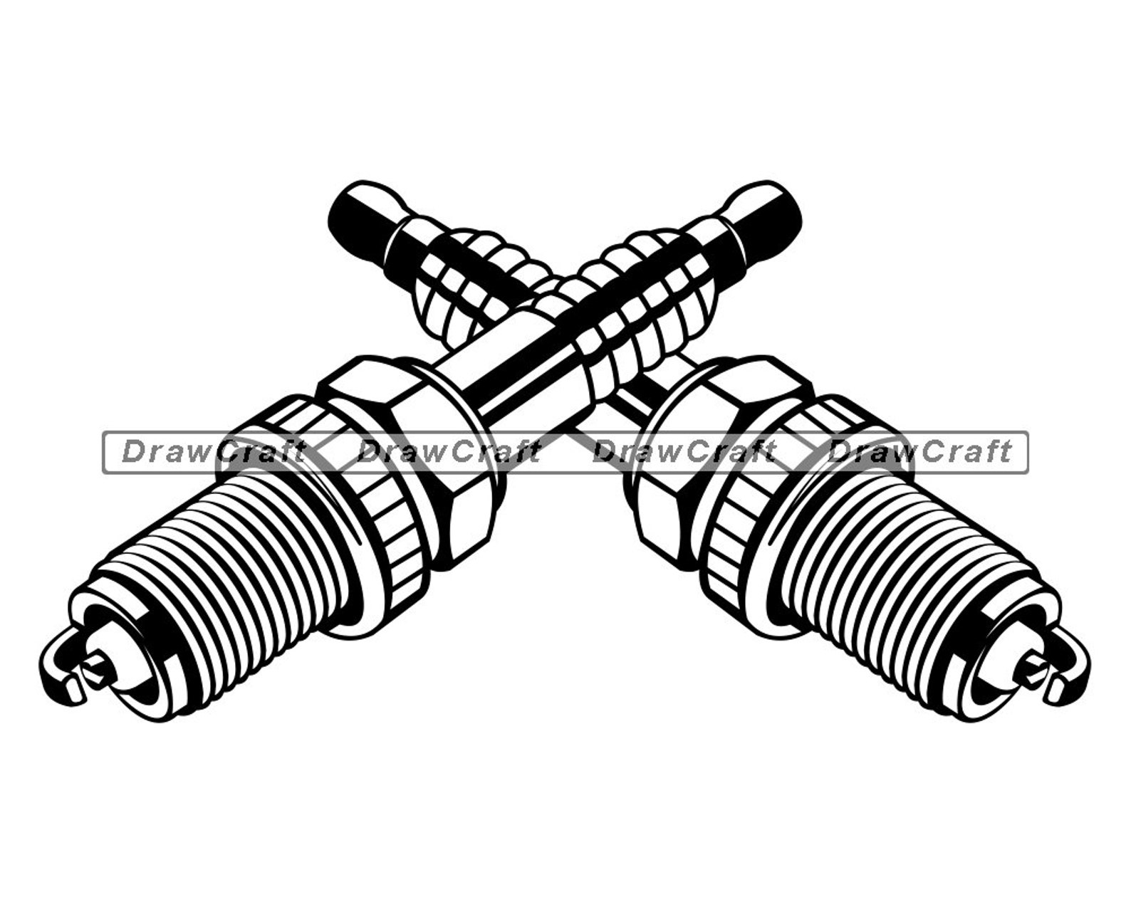 Spark Plug Logo Svg Spark Plug Svg Spark Plug Cut Files Etsy