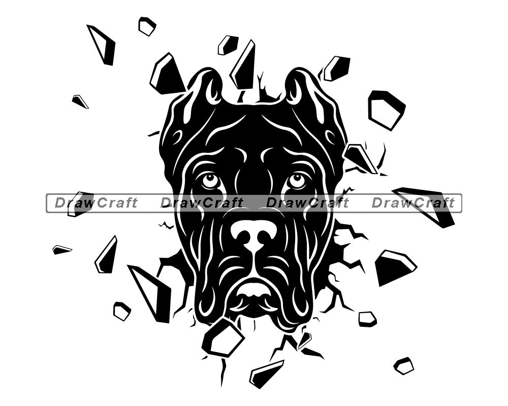 Smashing Cane Corso Logo Svg Cane Corso Svg Dog Svg Cane Etsy