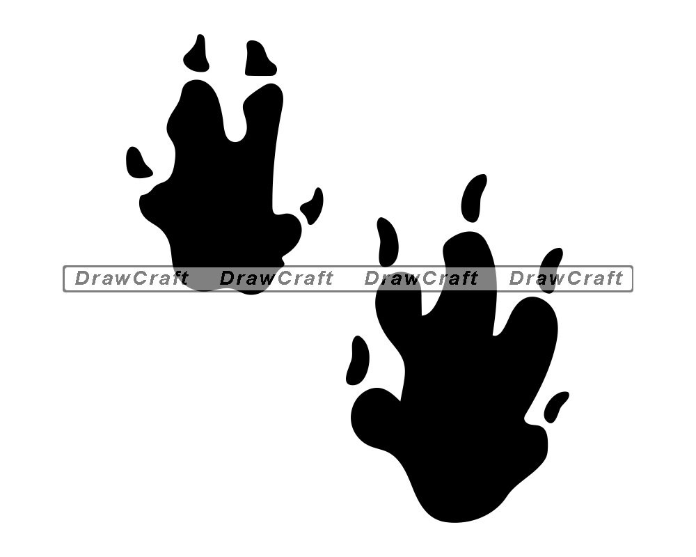 Armadillo Footprint SVG Armadillo Svg Footprint Svg Etsy